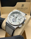 Hublot Grey Dial With Gray Strap