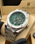 Hublot Diamond Cut Green Dial