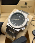 Hublot Simple Black Dial